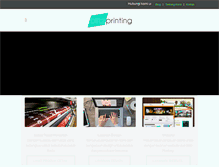 Tablet Screenshot of blitzprinting.net